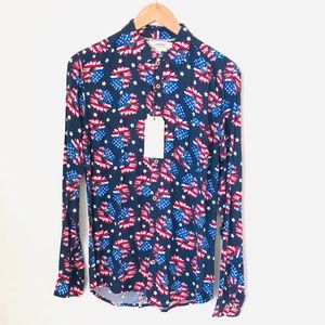 Celio XL Dress Shirt Sunflowers Graphic USA
